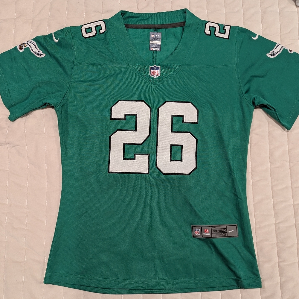 Nike Men's Philadelphia Eagles Saquon Barkley #26 Vapor F.U.S.E. Alternate Kelly